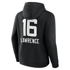 Trevor Lawrence Jacksonville Jaguars Team Wordmark Pullover Hoodie Black