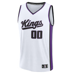 Sacramento Kings Fast Break Custom Jersey Association Edition White | Fanatics