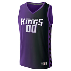 Sacramento Kings Youth Fast Break Custom Replica Jersey Purple Statement Edition | Fanatics discount