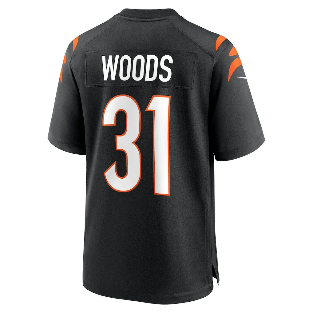 Nike Ickey Woods Cincinnati Bengals Retired Player Game Jersey Black