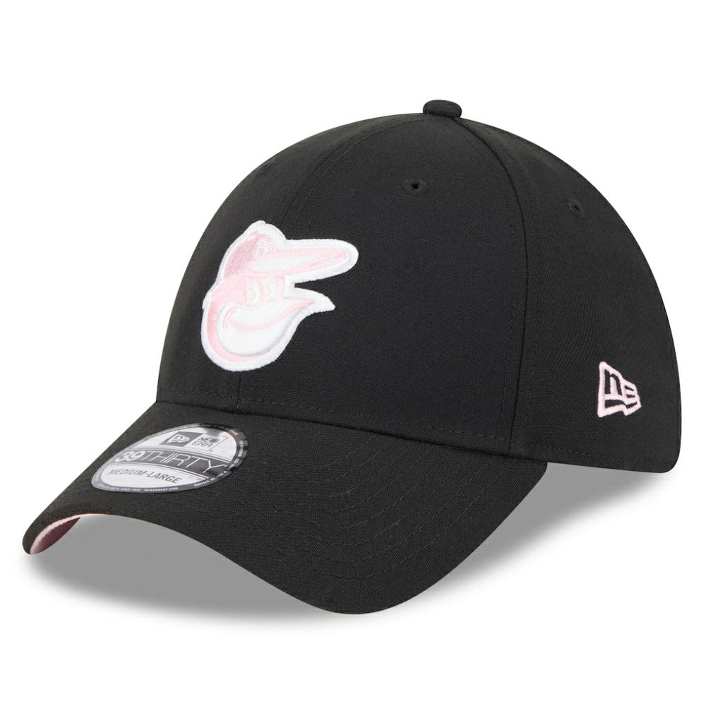 New Era  Baltimore Orioles  Black 2024 Mother's Day 39THIRTY Flex Hat - New Era Discount