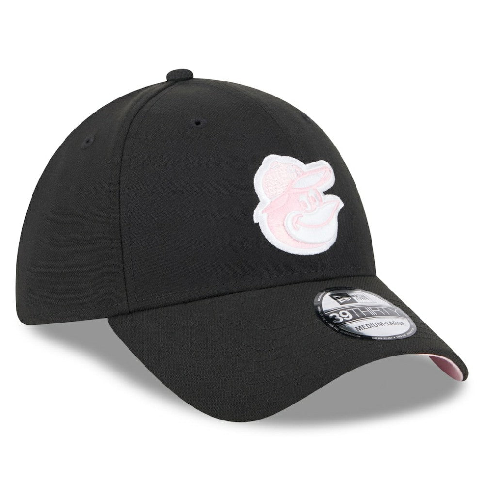 New Era  Baltimore Orioles  Black 2024 Mother's Day 39THIRTY Flex Hat - New Era Discount