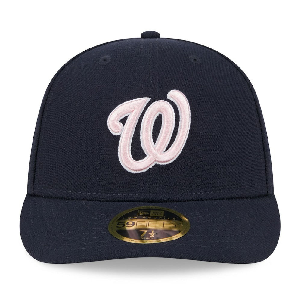 New Era  Washington Nationals  Navy 2024 Mother's Day Low Profile 59FIFTY Fitted Hat - New Era Discount