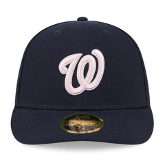 New Era  Washington Nationals  Navy 2024 Mother's Day Low Profile 59FIFTY Fitted Hat - New Era Discount