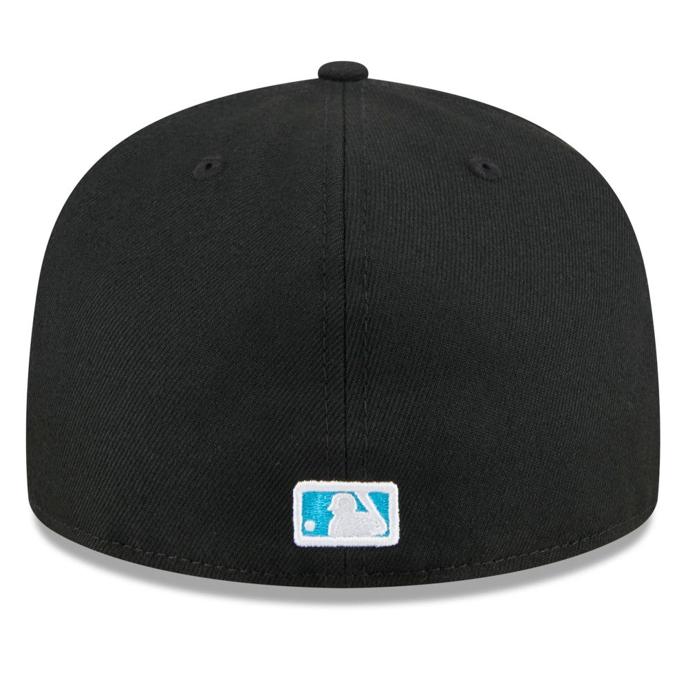 Miami Marlins New Era 2024 Father's Day 59FIFTY Fitted Hat - Black - New Era on Sale
