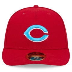 Cincinnati Reds New Era 2024 Father's Day Low Profile 59FIFTY Fitted Hat - Red - New Era Discount