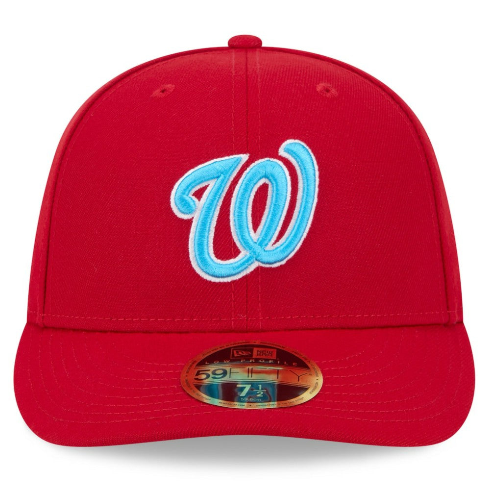 Washington Nationals New Era 2024 Father's Day Low Profile 59FIFTY Fitted Hat - Red - New Era Discount