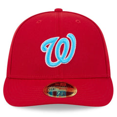 Washington Nationals New Era 2024 Father's Day Low Profile 59FIFTY Fitted Hat - Red - New Era Discount
