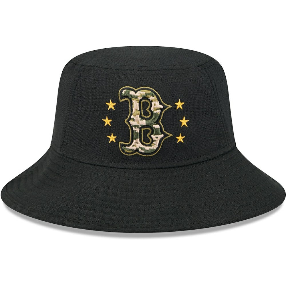 Boston Red Sox New Era 2024 Armed Forces Day Bucket Hat - Black - New Era Discount