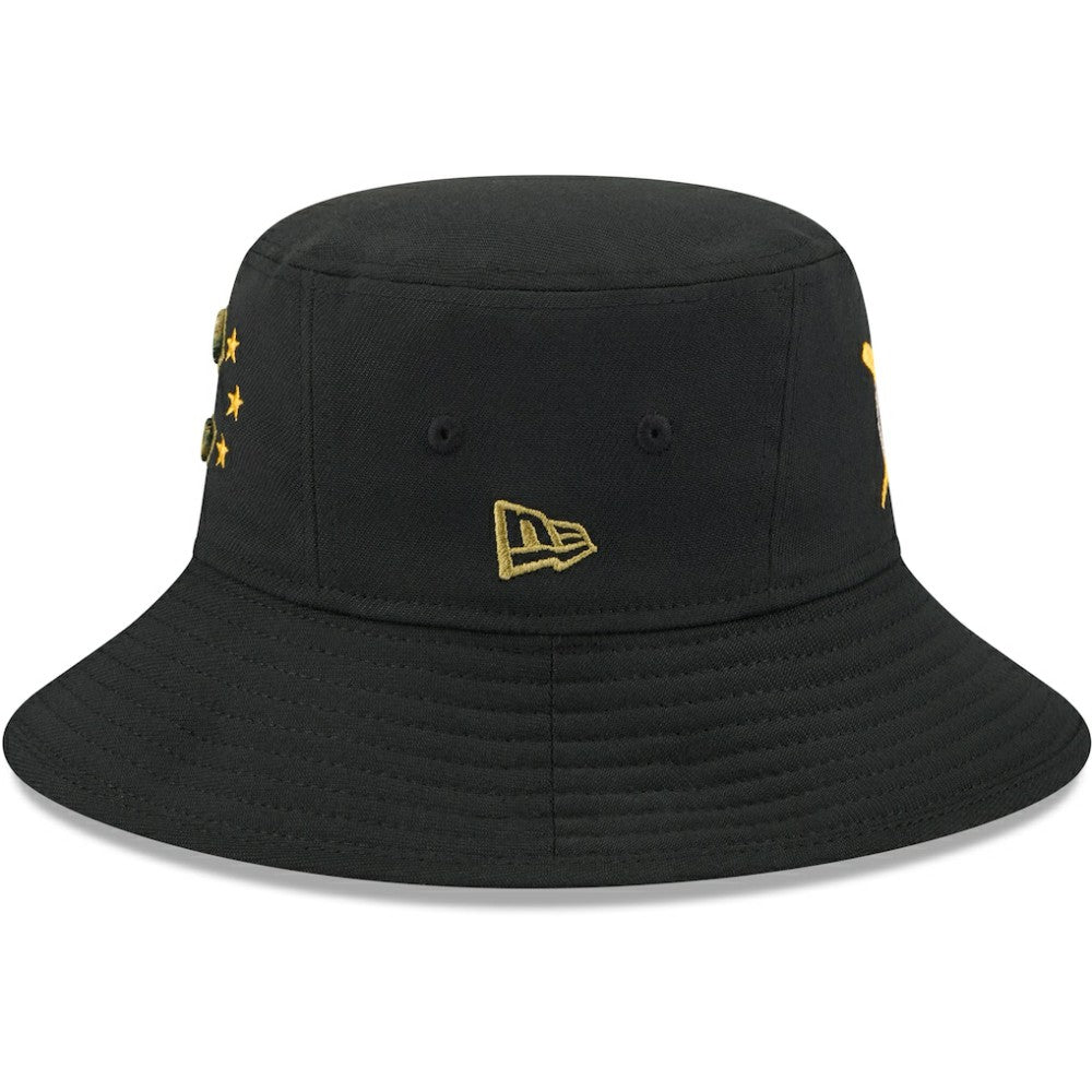 Chicago Cubs New Era 2024 Armed Forces Day Bucket Hat - Black - New Era Sale