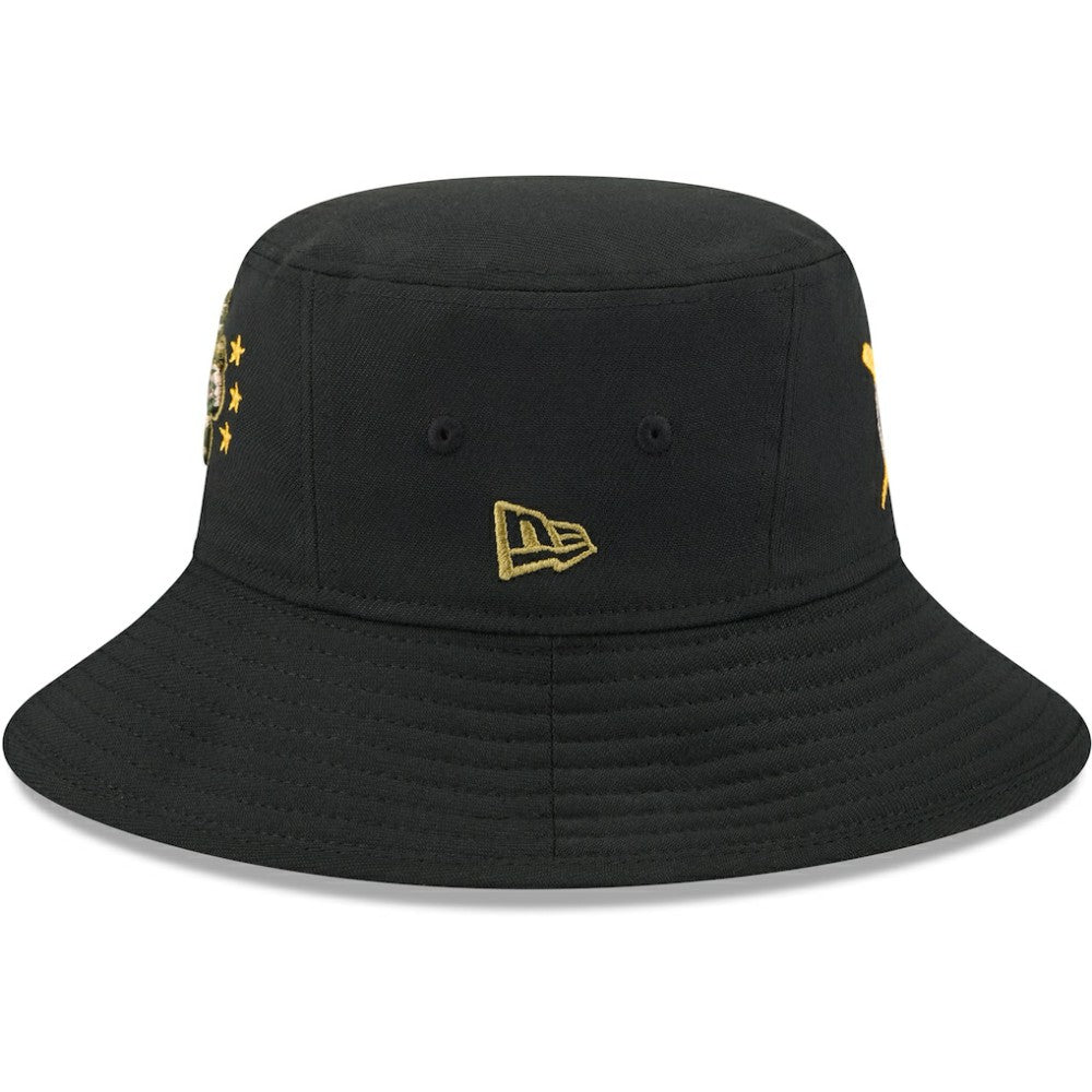 Athletics New Era 2024 Armed Forces Day Bucket Hat - Black - New Era Discount