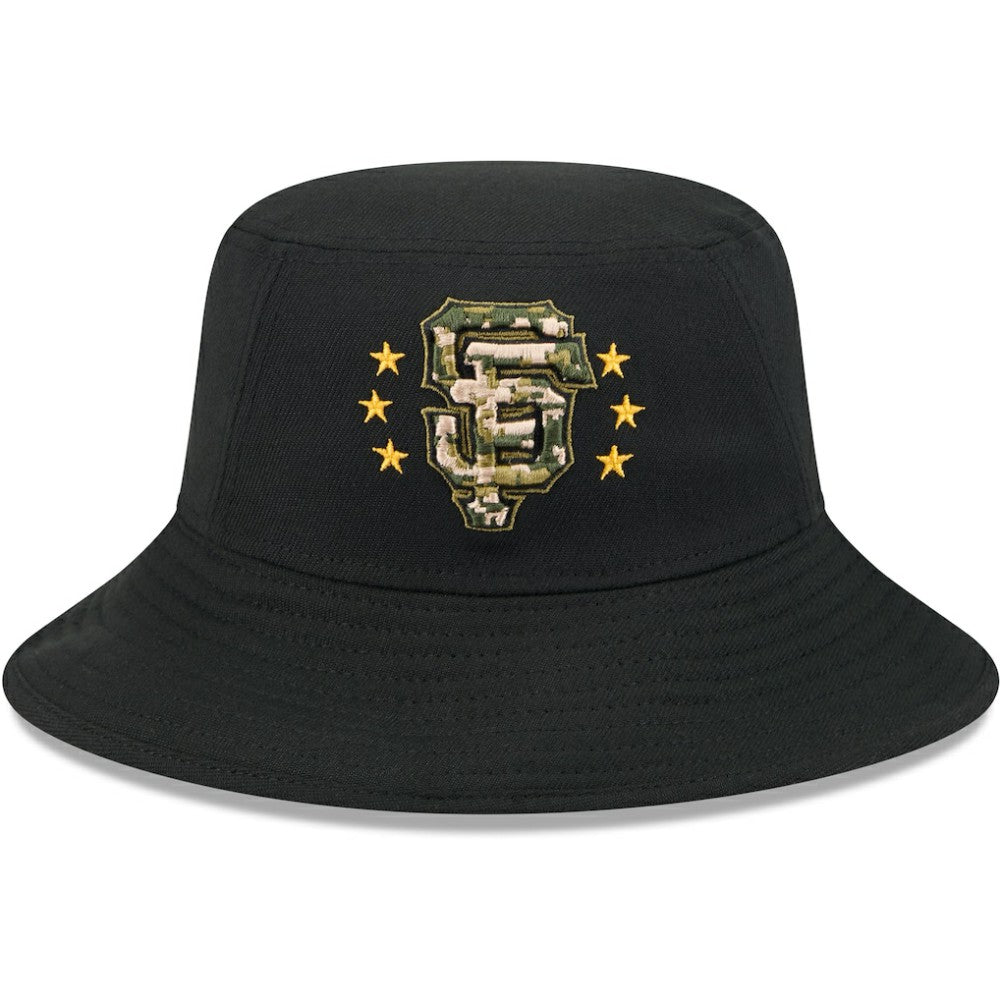 San Francisco Giants New Era 2024 Armed Forces Day Bucket Hat - Black - New Era on Sale