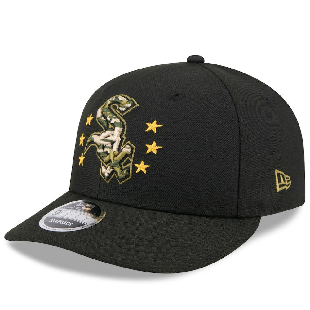 Chicago White Sox New Era 2024 Armed Forces Day Low Profile 9FIFTY Snapback Hat - Black - New Era Online