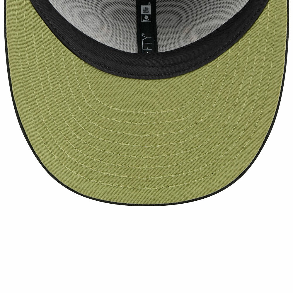 Miami Marlins New Era 2024 Armed Forces Day Low Profile 9FIFTY Snapback Hat - Black - New Era Lifestyle