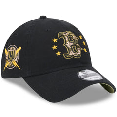 Boston Red Sox New Era 2024 Armed Forces Day 9TWENTY Adjustable Hat - Black - New Era on Sale