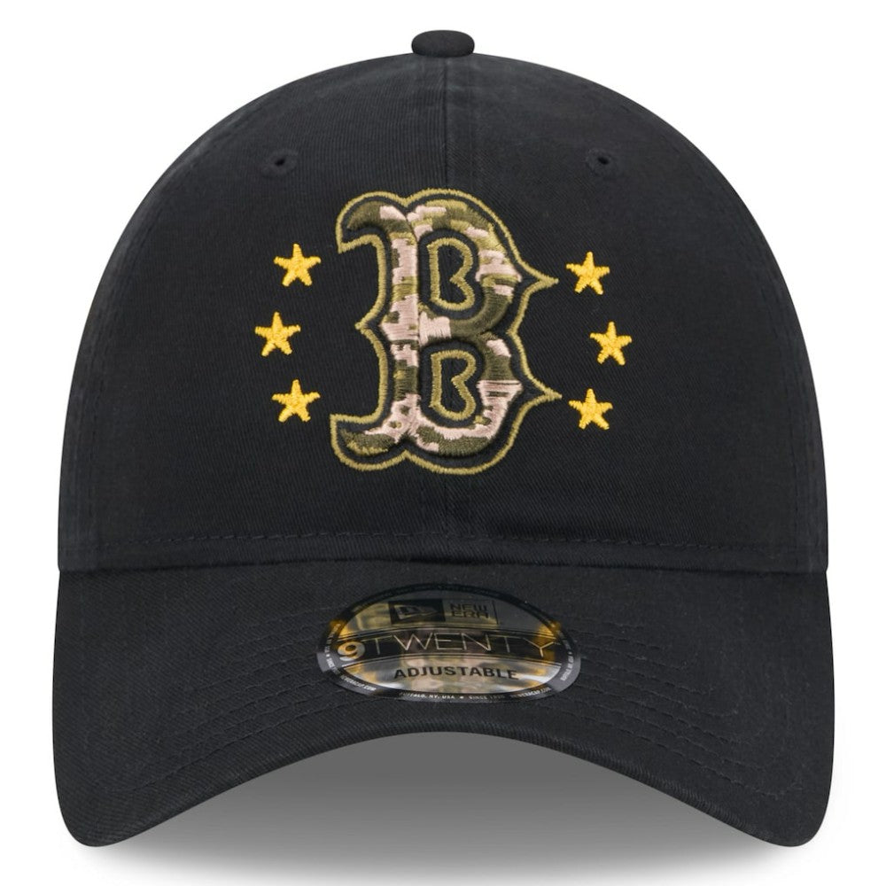 Boston Red Sox New Era 2024 Armed Forces Day 9TWENTY Adjustable Hat - Black - New Era on Sale