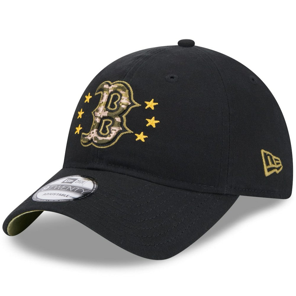 Boston Red Sox New Era 2024 Armed Forces Day 9TWENTY Adjustable Hat - Black - New Era on Sale