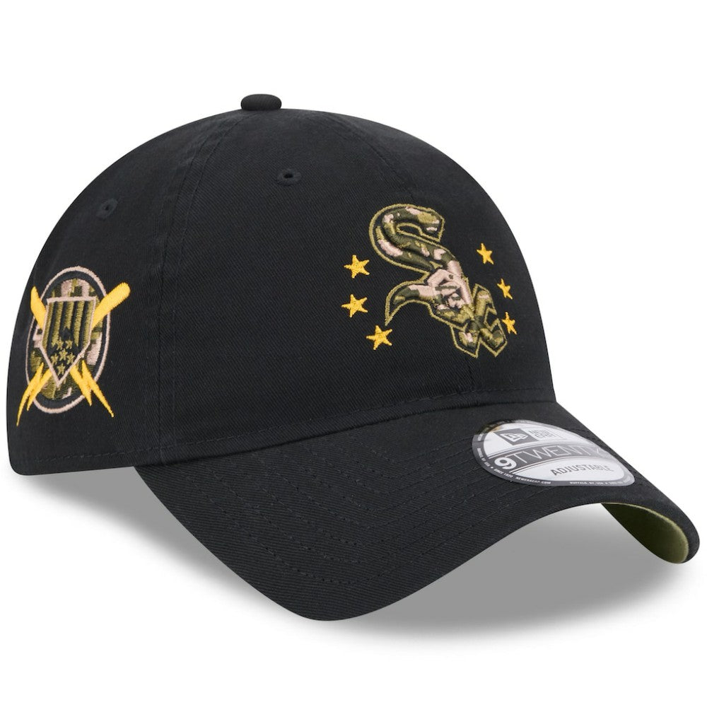 Chicago White Sox New Era 2024 Armed Forces Day 9TWENTY Adjustable Hat - Black - New Era on Sale