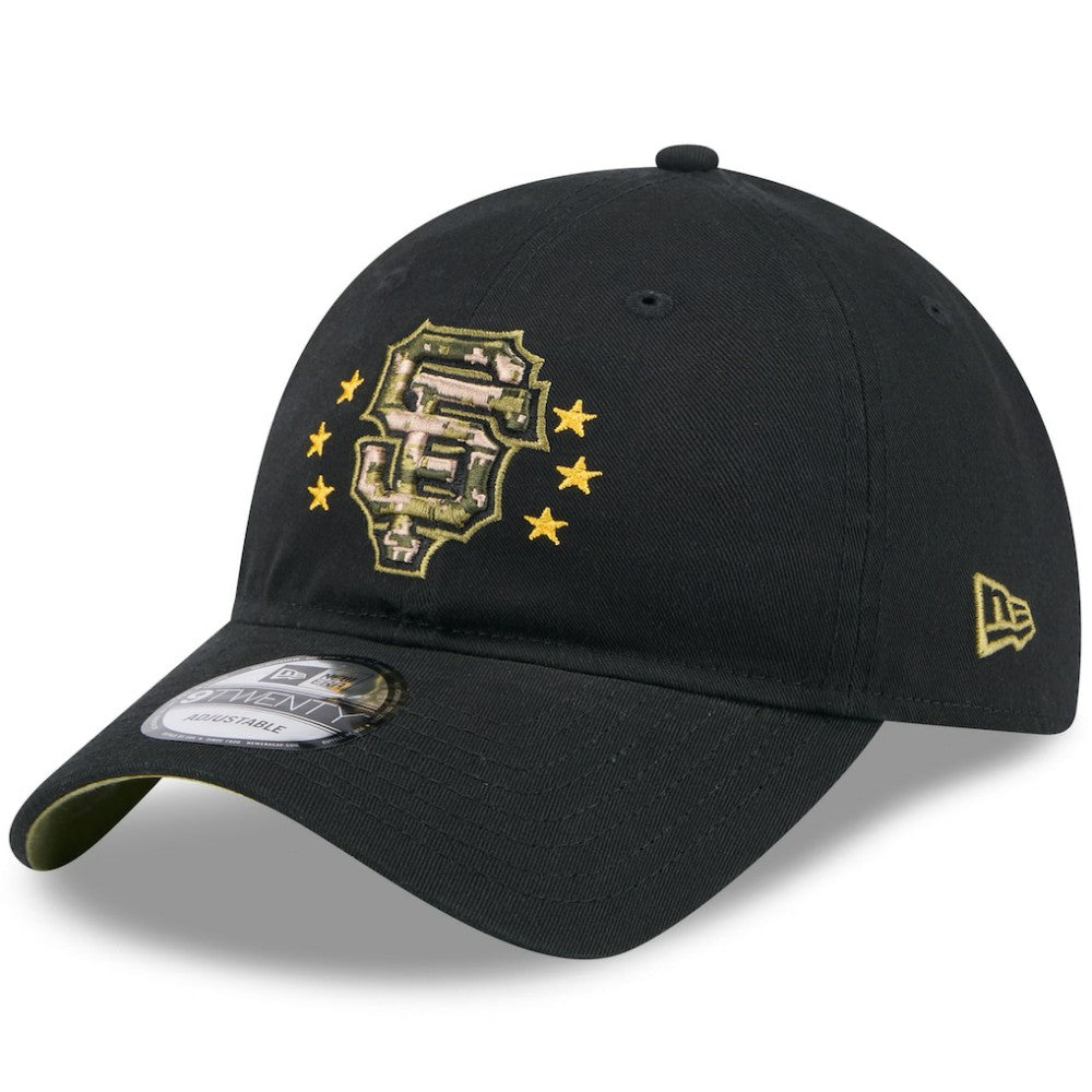 San Francisco Giants New Era 2024 Armed Forces Day 9TWENTY Adjustable Hat - Black - New Era Online