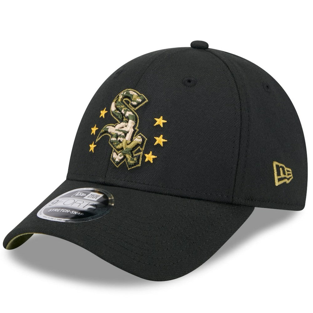 Chicago White Sox New Era 2024 Armed Forces Day 9FORTY Adjustable Hat - Black - New Era Sale