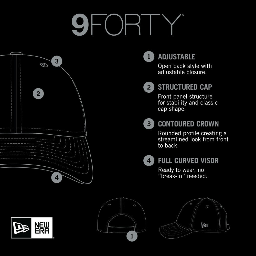 Miami Marlins New Era 2024 Armed Forces Day 9FORTY Adjustable Hat - Black - New Era Discount
