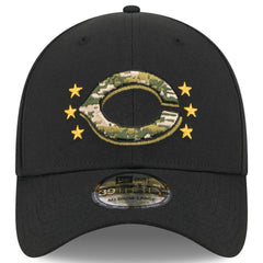 Cincinnati Reds New Era 2024 Armed Forces Day 39THIRTY Flex Hat - Black - New Era Discount