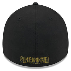Cincinnati Reds New Era 2024 Armed Forces Day 39THIRTY Flex Hat - Black - New Era Discount