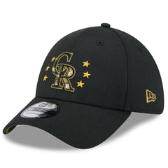 Colorado Rockies New Era 2024 Armed Forces Day 39THIRTY Flex Hat - Black - New Era Online