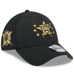 Houston Astros New Era 2024 Armed Forces Day 39THIRTY Flex Hat - Black - New Era on Sale