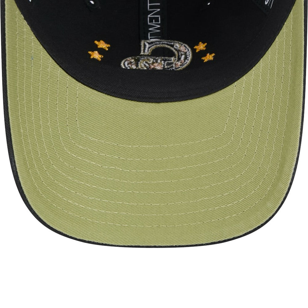 Colorado Rockies New Era Women's 2024 Armed Forces Day 9TWENTY Adjustable Hat - Black - New Era Lifestyle