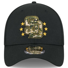 San Diego Padres New Era 2024 Armed Forces Day 39THIRTY Flex Hat - Black - New Era Sale