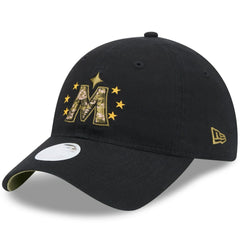 Minnesota Twins New Era Women's 2024 Armed Forces Day 9TWENTY Adjustable Hat - Black - New Era Online