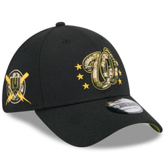 Washington Nationals New Era 2024 Armed Forces Day 39THIRTY Flex Hat - Black - New Era Online