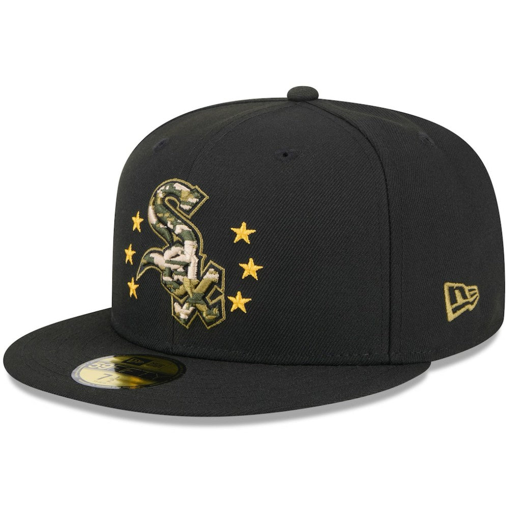 Chicago White Sox New Era 2024 Armed Forces Day On-Field 59FIFTY Fitted Hat - Black - New Era on Sale