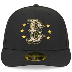 Boston Red Sox New Era 2024 Armed Forces Day Low Profile 59FIFTY Fitted Hat - Black - New Era Discount