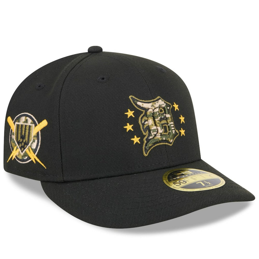 Detroit Tigers New Era 2024 Armed Forces Day Low Profile 59FIFTY Fitted Hat - Black - New Era Sale