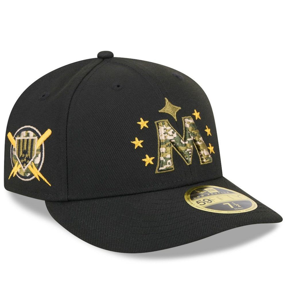 Minnesota Twins New Era 2024 Armed Forces Day Low Profile 59FIFTY Fitted Hat - Black - New Era Online