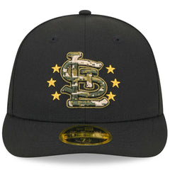 St. Louis Cardinals New Era 2024 Armed Forces Day Low Profile 59FIFTY Fitted Hat - Black - New Era Lifestyle