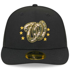 Washington Nationals New Era 2024 Armed Forces Day Low Profile 59FIFTY Fitted Hat - Black - New Era on Sale