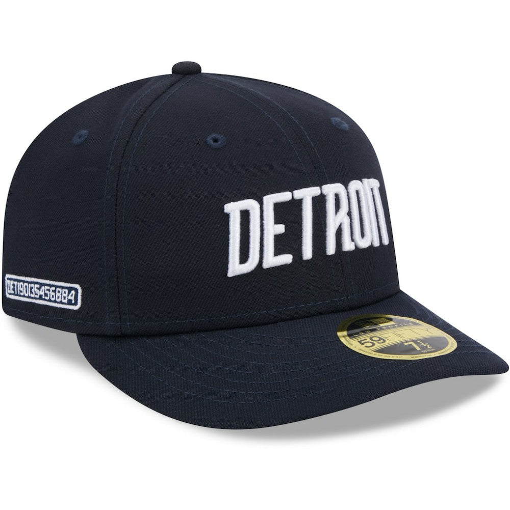 Detroit Tigers New Era 2024 City Connect Low Profile 59FIFTY Fitted Hat - Navy - New Era Online