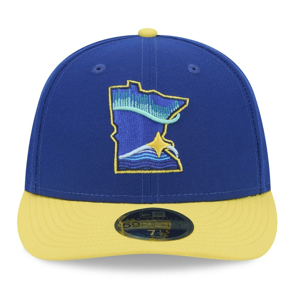 Minnesota Twins New Era 2024 City Connect 59FIFTY Low Profile Fitted Hat - Royal - New Era Lifestyle