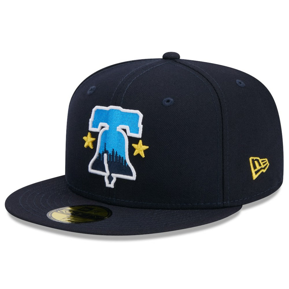 Philadelphia Phillies New Era 2024 City Connect 59FIFTY Fitted Hat - Navy - New Era Online