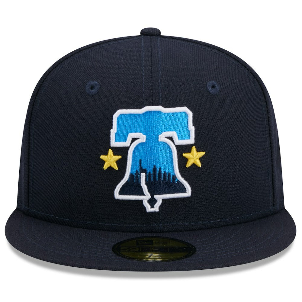 Philadelphia Phillies New Era 2024 City Connect 59FIFTY Fitted Hat - Navy - New Era Online