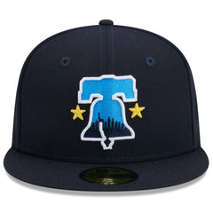 Philadelphia Phillies New Era 2024 City Connect 59FIFTY Fitted Hat - Navy - New Era Online