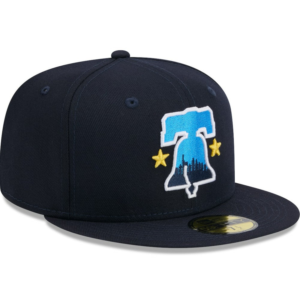 Philadelphia Phillies New Era 2024 City Connect 59FIFTY Fitted Hat - Navy - New Era Online