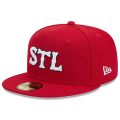 St. Louis Cardinals New Era 2024 City Connect 59FIFTY Fitted Hat - Red - New Era Discount