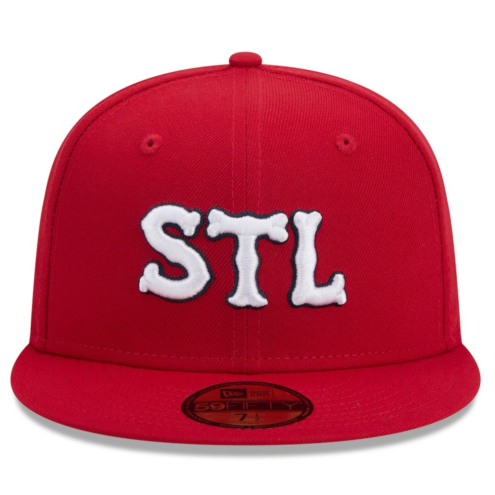 St. Louis Cardinals New Era 2024 City Connect 59FIFTY Fitted Hat - Red - New Era Discount