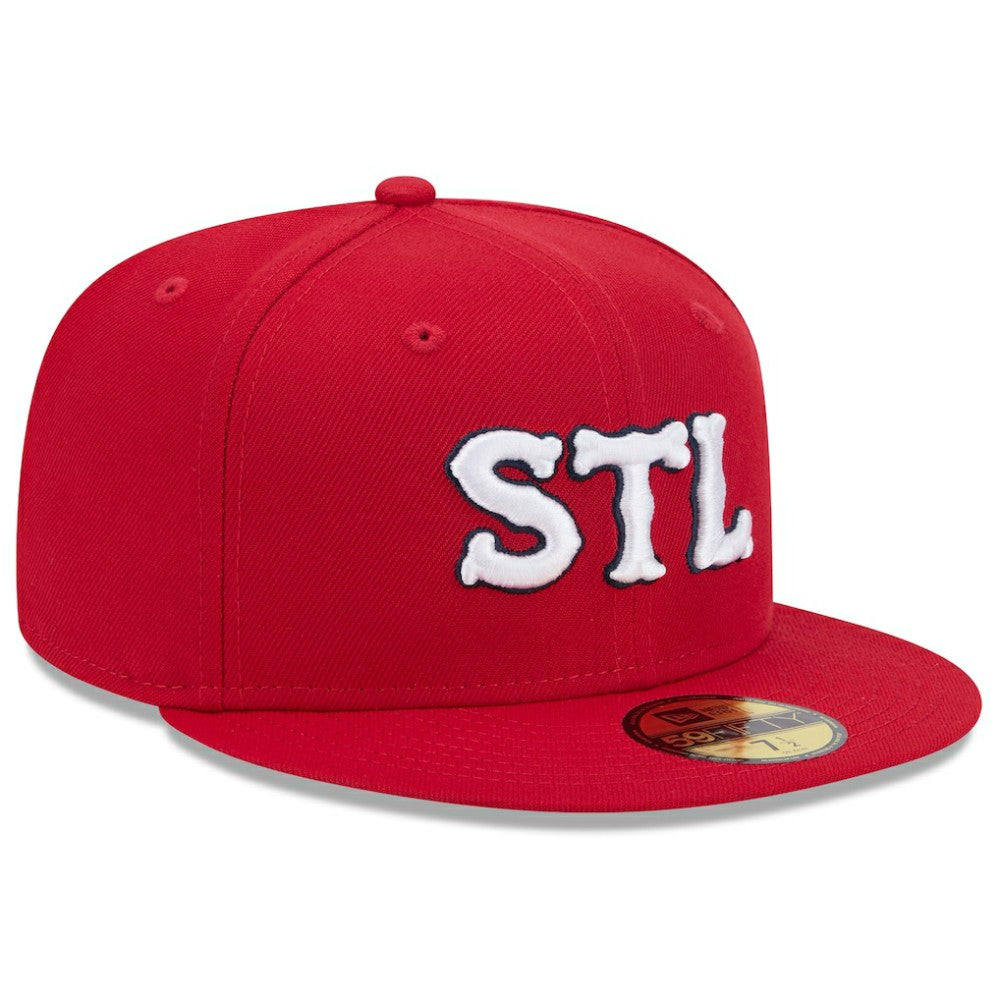 St. Louis Cardinals New Era 2024 City Connect 59FIFTY Fitted Hat - Red - New Era Discount
