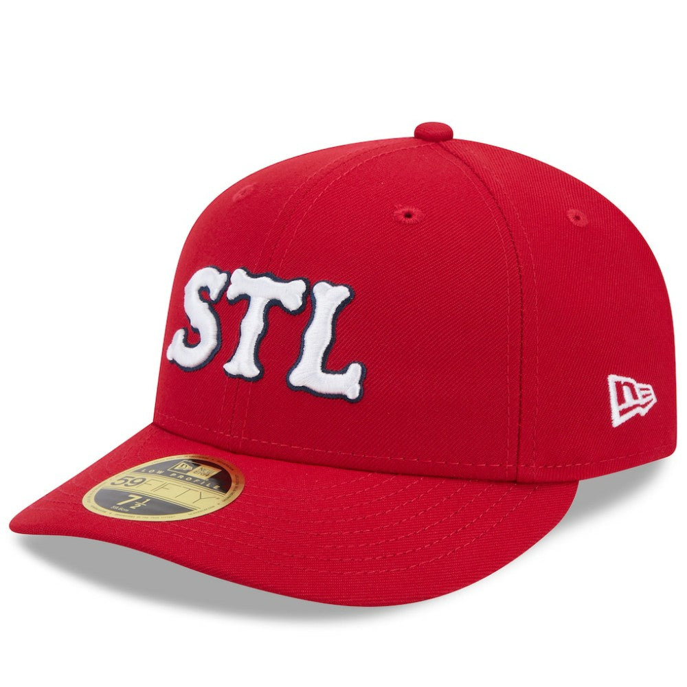 St. Louis Cardinals New Era 2024 City Connect Low Profile 59FIFTY Fitted Hat - Red - New Era Online