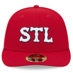 St. Louis Cardinals New Era 2024 City Connect Low Profile 59FIFTY Fitted Hat - Red - New Era Online